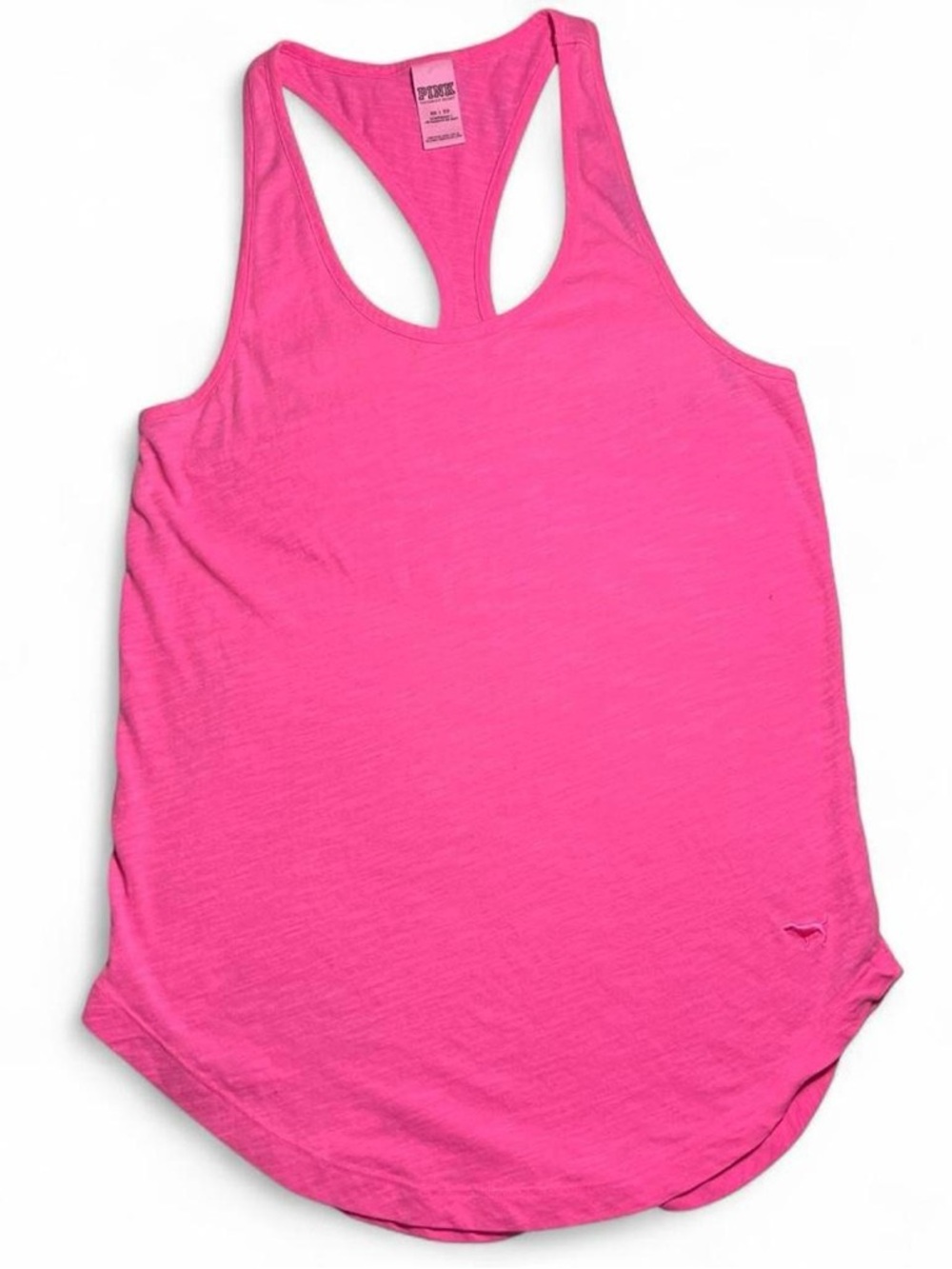 PINK Victoria's Secret Hot Pink Racerback Tank